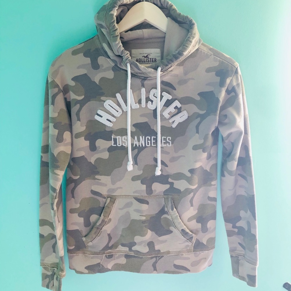Hollister California Camo Hoodie